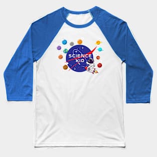 Science Kid Baseball T-Shirt